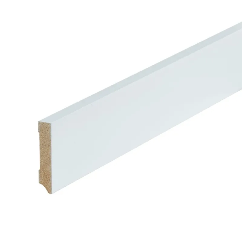 Hete Deal Gelakte plint 70x15 - Amsterdam wit RAL 9010