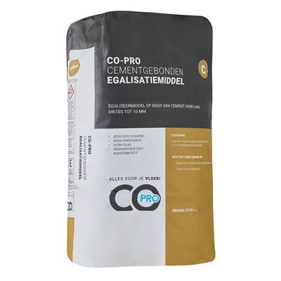Merkproduct Co-pro - Cementgebonden egalisatiemiddel C - 25kg