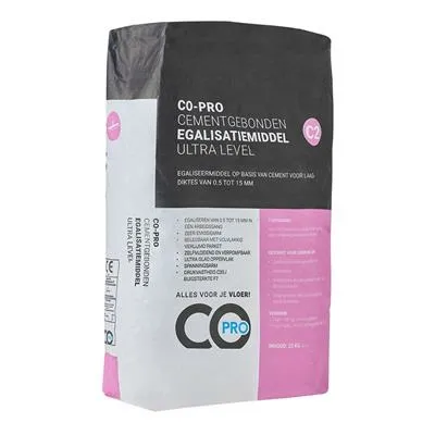 Op = Op Co-pro - Cementgebonden egalisatiemiddel C2 ultra level - 25kg