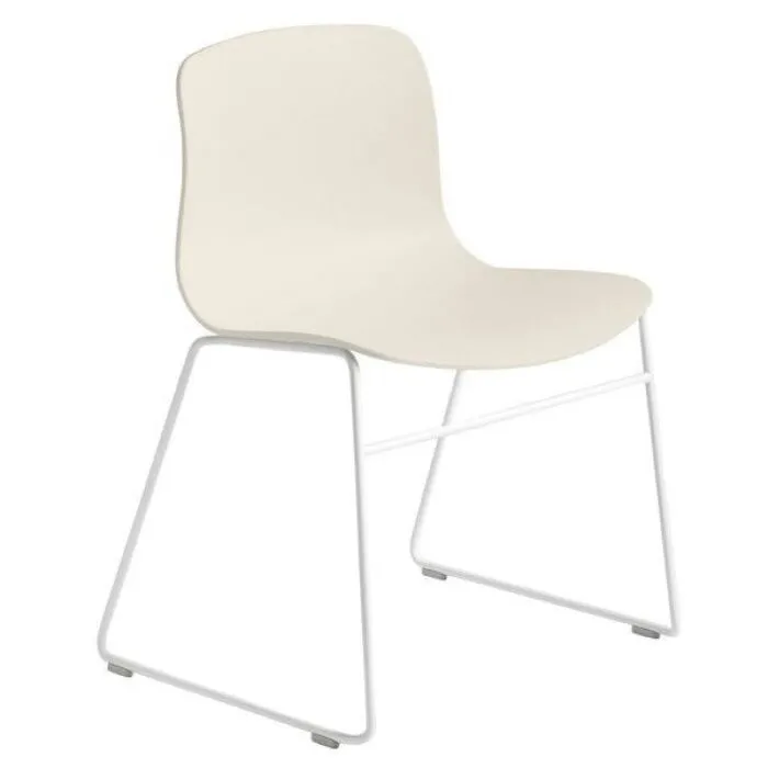 HAY About a Chair AAC08 wit onderstel stoel-Melange Cream Aanbieding