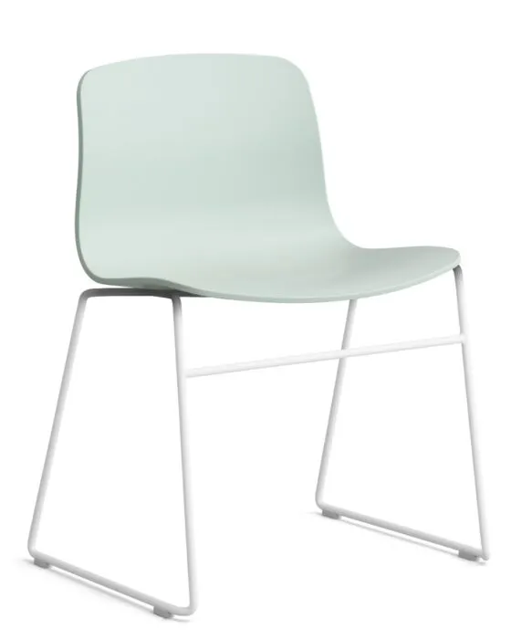 HAY About a Chair AAC08 wit onderstel stoel- Dusty Mint Must-Have