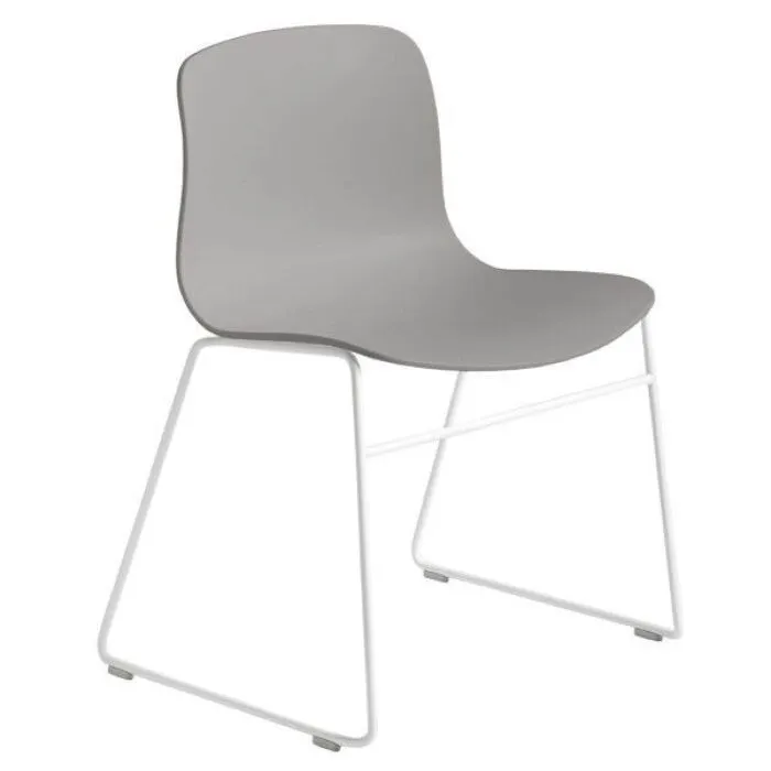 HAY About a Chair AAC08 wit onderstel stoel- Concrete Grey Express Levering