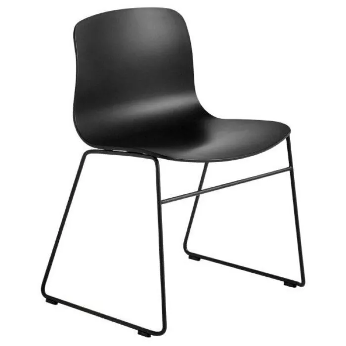 Lage Kosten HAY About a Chair AAC08 zwart onderstel stoel- Black