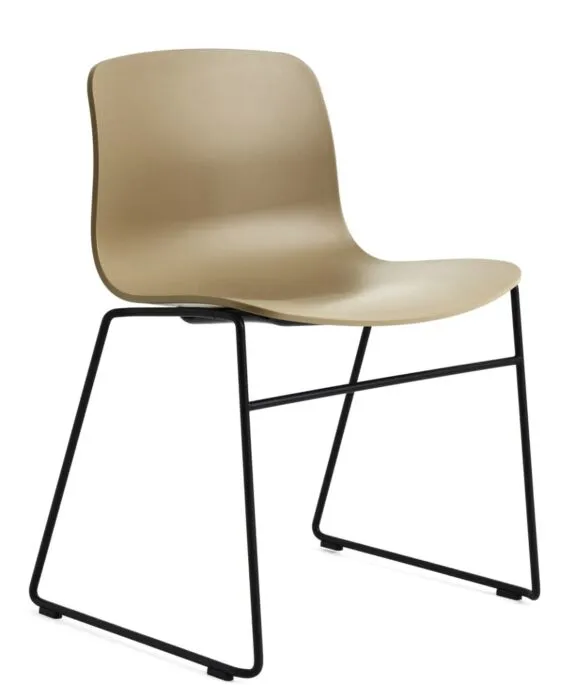 Dagaanbieding HAY About a Chair AAC08 zwart onderstel stoel- Clay
