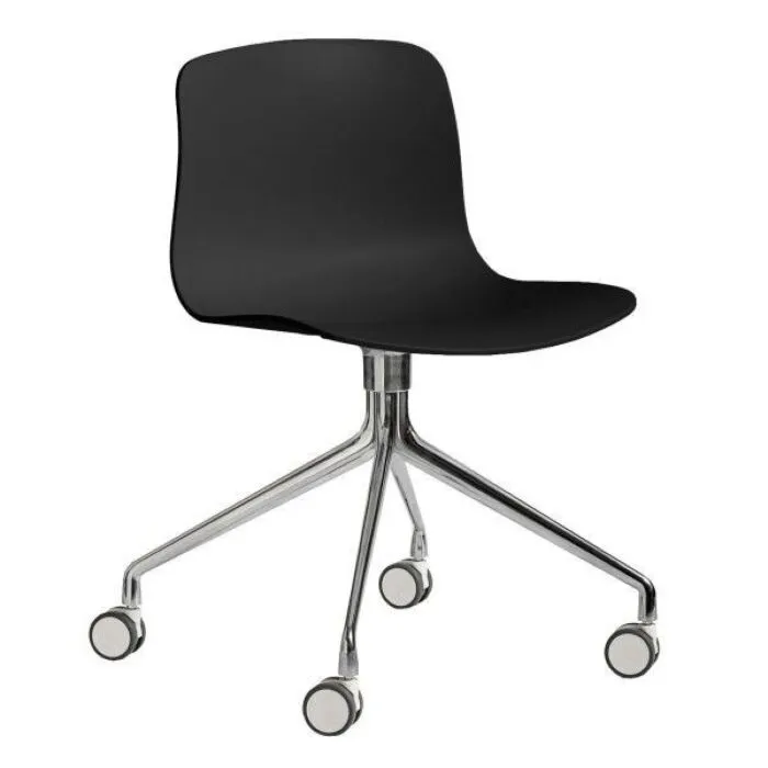 Snelle Levering HAY About a Chair AAC14 aluminium onderstel stoel- Black