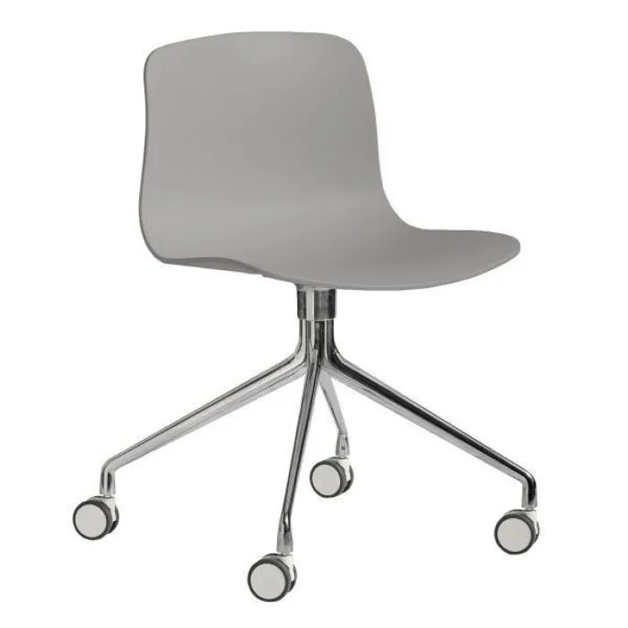 Speciale Aanbieding HAY About a Chair AAC14 aluminium onderstel stoel- Concrete Grey
