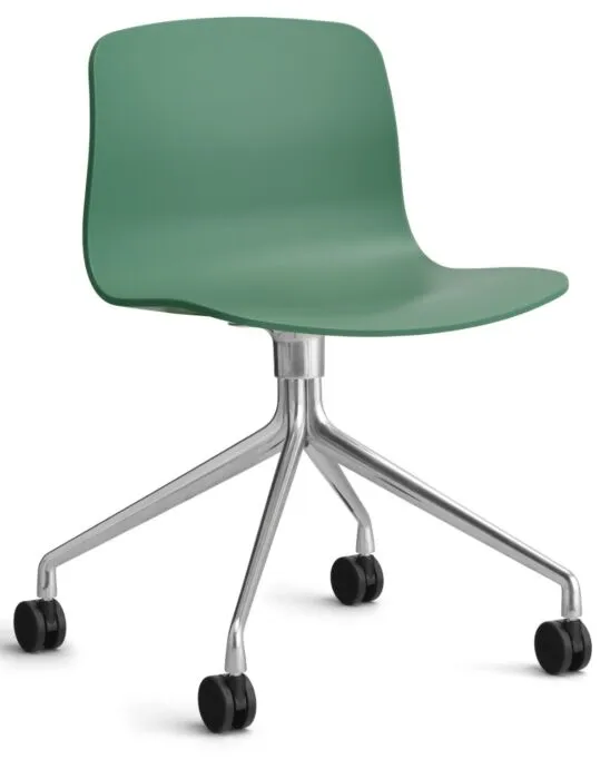Korting HAY About a Chair AAC14 aluminium onderstel stoel- Teal Green