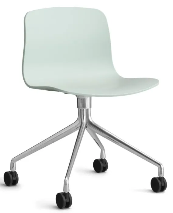 Fabrieksprijs HAY About a Chair AAC14 aluminium onderstel stoel- Dusty Mint