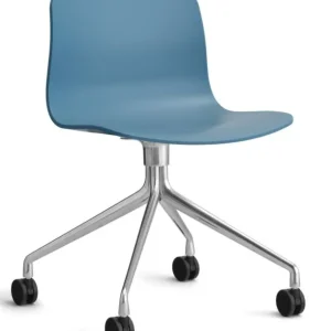 HAY About a Chair AAC14 aluminium onderstel stoel- Azure Blue Lage Kosten