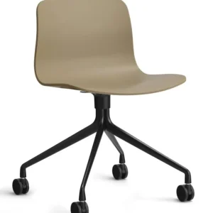 Beperkt Aanbod HAY About a Chair AAC14 zwart onderstel stoel- Clay