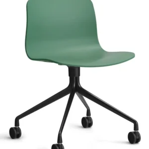 HAY About a Chair AAC14 zwart onderstel stoel- Teal Green Actieprijs