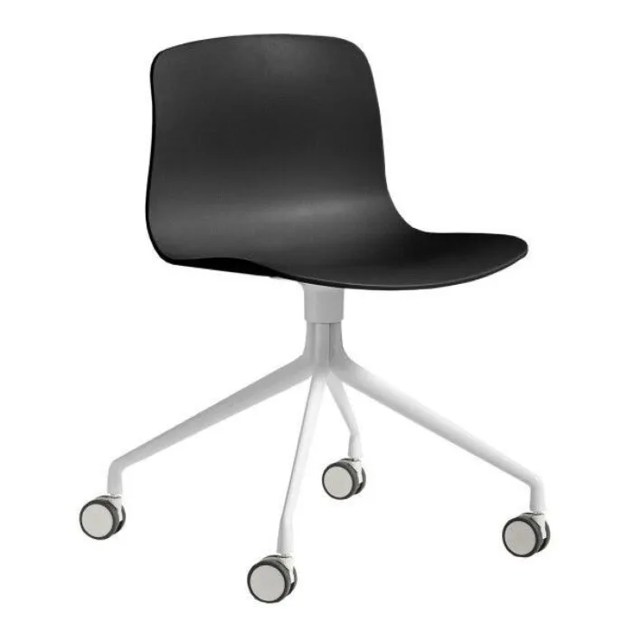 Beste Prijs HAY About a Chair AAC14 wit onderstel stoel- Black
