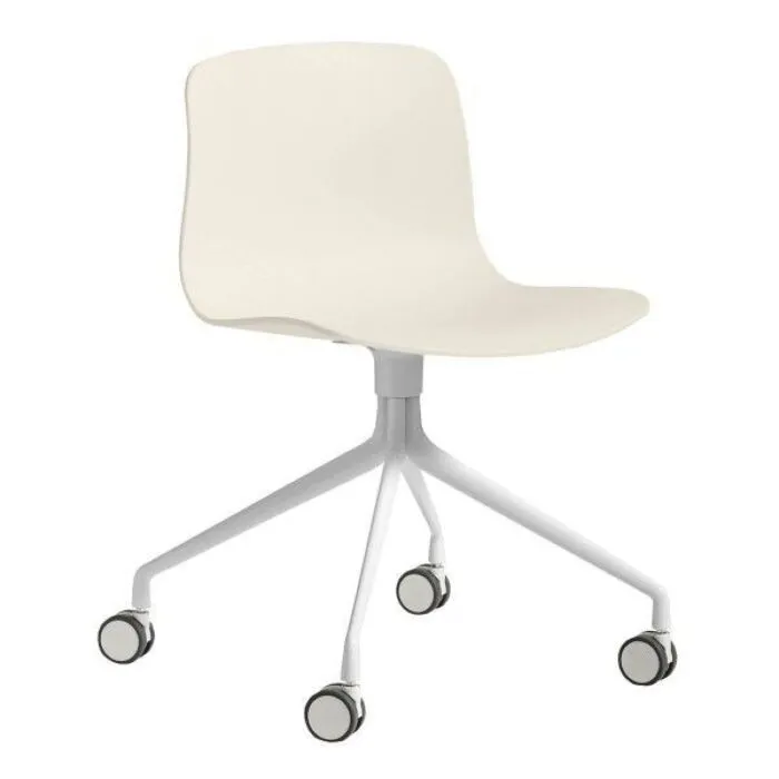 HAY About a Chair AAC14 wit onderstel stoel-Melange Cream Exclusieve Aanbieding