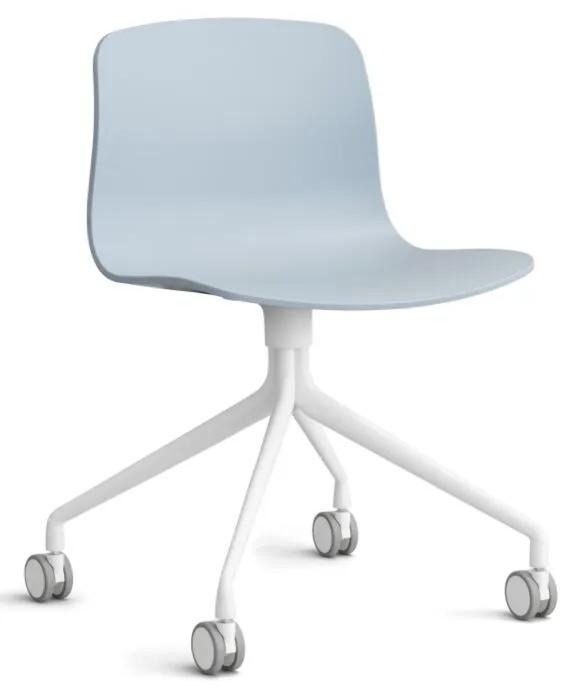 HAY About a Chair AAC14 wit onderstel stoel- Slate Blue Must-Have