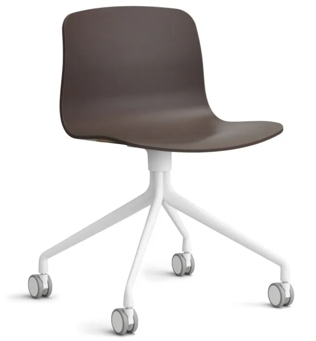 Bestseller HAY About a Chair AAC14 wit onderstel stoel- Raisin