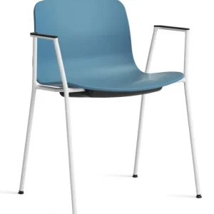 HAY About a Chair AAC18 wit onderstel stoel- Azure Blue Koopje