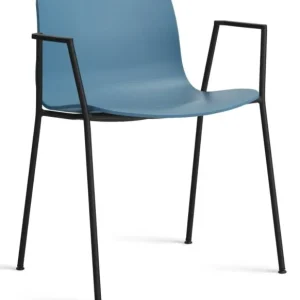 HAY About a Chair AAC18 zwart onderstel stoel- Azure Blue Snelle Levering