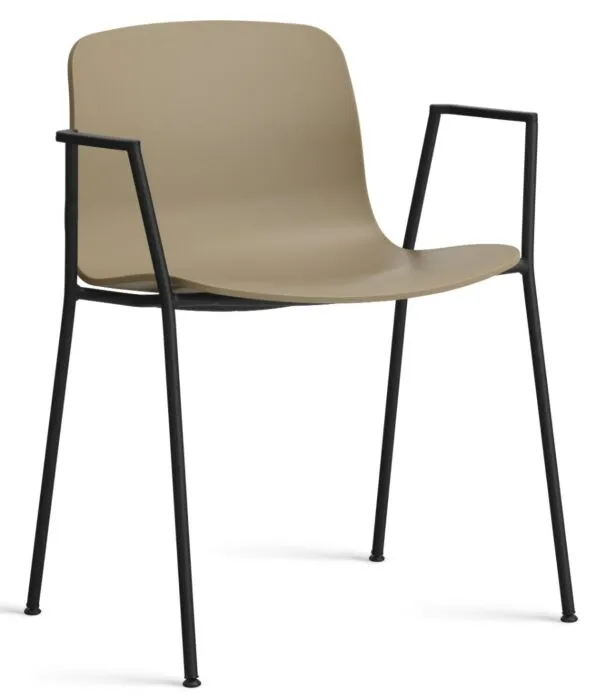 HAY About a Chair AAC18 zwart onderstel stoel-Clay Veilige Betaling