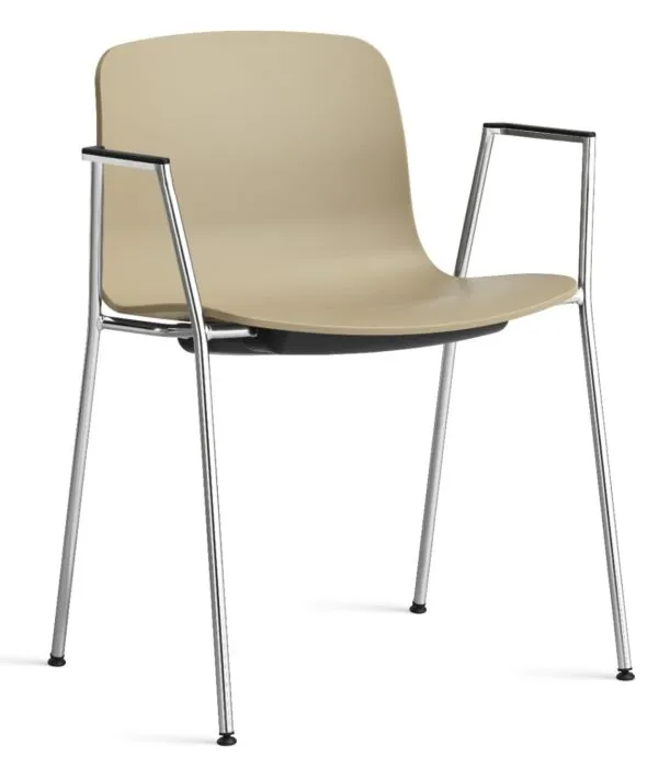 HAY About a Chair AAC18 chroom onderstel stoel- Clay Dagaanbieding