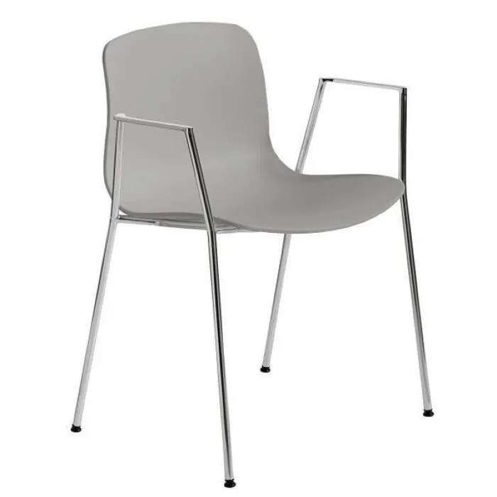 HAY About a Chair AAC18 chroom onderstel stoel- Concrete Grey Koop Online