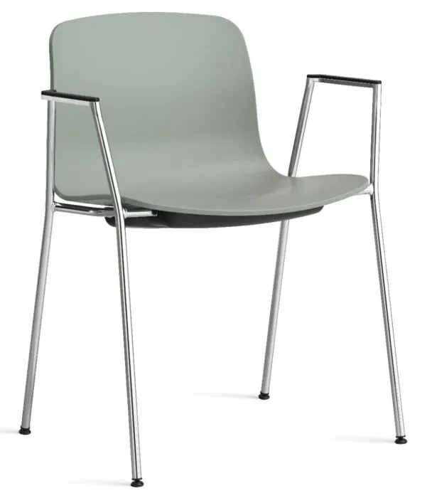 HAY About a Chair AAC18 chroom onderstel stoel- Fall Green Betaalbaar