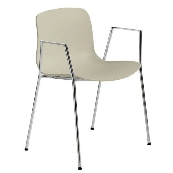 HAY About a Chair AAC18 chroom onderstel stoel-Pastel Green Bestel Nu