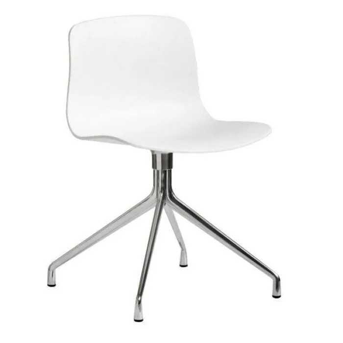 Direct Beschikbaar HAY About a Chair AAC10 aluminium onderstel stoel-Wit