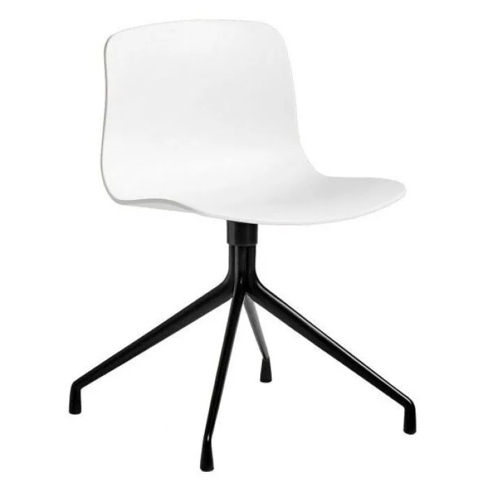 Meest Verkocht HAY About a Chair AAC10 zwart onderstel stoel- White