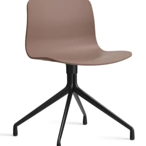 Direct Beschikbaar HAY About a Chair AAC10 zwart onderstel stoel- Soft Brick