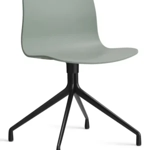 Gratis Retour HAY About a Chair AAC10 zwart onderstel stoel- Fall Green