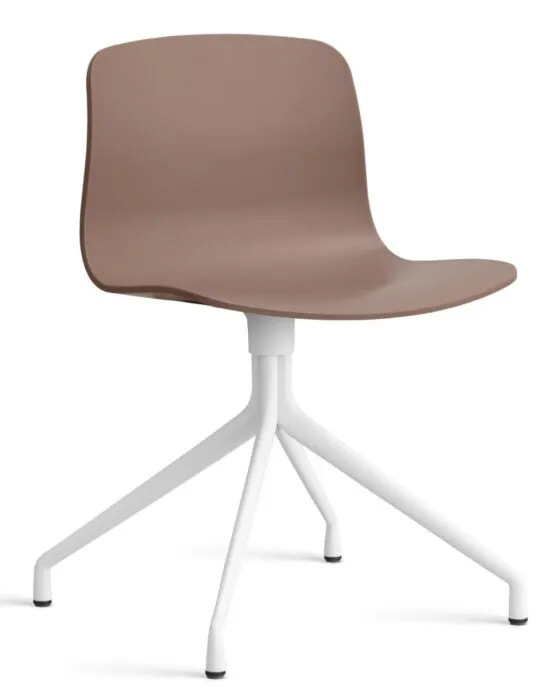 HAY About a Chair AAC10 wit onderstel stoel- Soft Brick Laatste Kans