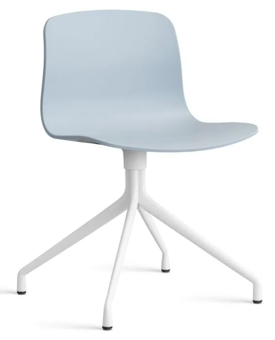 Koop Online HAY About a Chair AAC10 wit onderstel stoel- Slate Blue