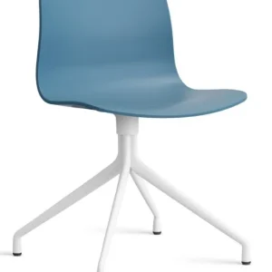 HAY About a Chair AAC10 wit onderstel stoel- Azure Blue Speciale Aanbieding