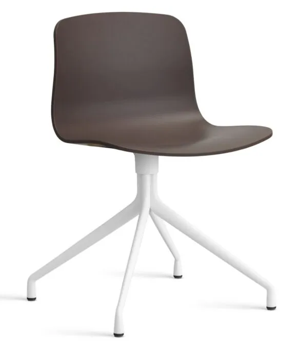 HAY About a Chair AAC10 wit onderstel stoel- Raisin Flitsaanbieding