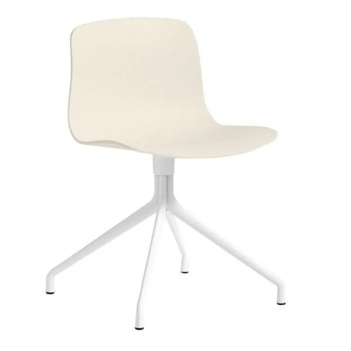HAY About a Chair AAC10 wit onderstel stoel-Melange Cream Betrouwbaar