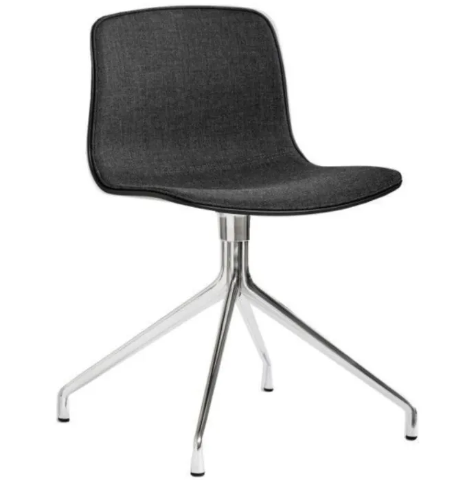 HAY About a Chair AAC10 stof aluminium onderstel stoel-Antraciet Bestel Nu