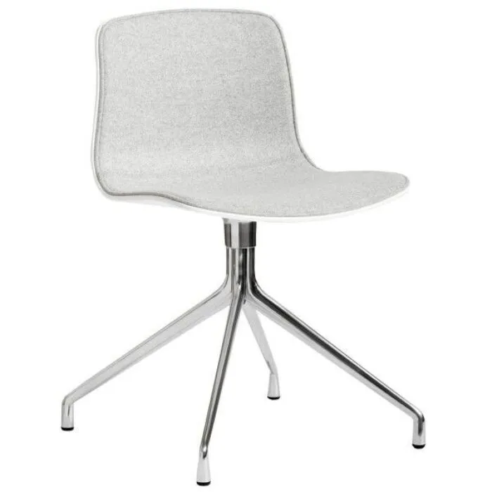 HAY About a Chair AAC10 stof aluminium onderstel stoel-Grijs Beperkt Aanbod