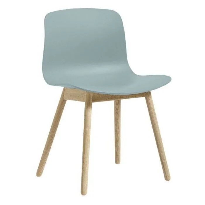 HAY About a Chair AAC12 stoel- Dusty Blue Snelle Levering