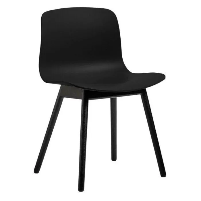 HAY About a Chair AAC12 zwart onderstel stoel- Black Hoge Kwaliteit