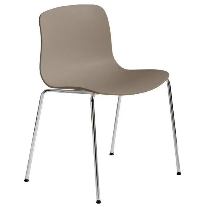 HAY About a Chair AAC16 chroom onderstel stoel-Khaki Veilige Betaling