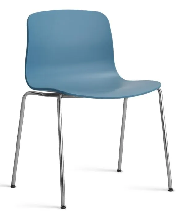 HAY About a Chair AAC16 chroom onderstel stoel- Azure Blue Direct Beschikbaar