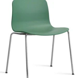 HAY About a Chair AAC16 chroom onderstel stoel- Teal Green Hoge Kwaliteit