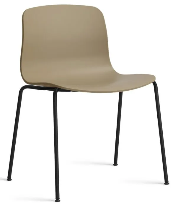 HAY About a Chair AAC16 zwart onderstel stoel- Clay Seizoensaanbieding