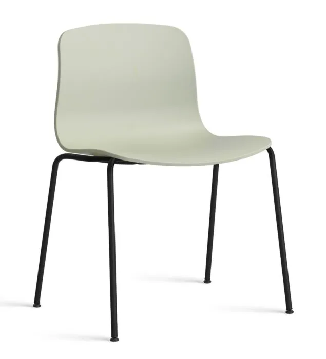 HAY About a Chair AAC16 zwart onderstel stoel-Pastel Green Express Levering