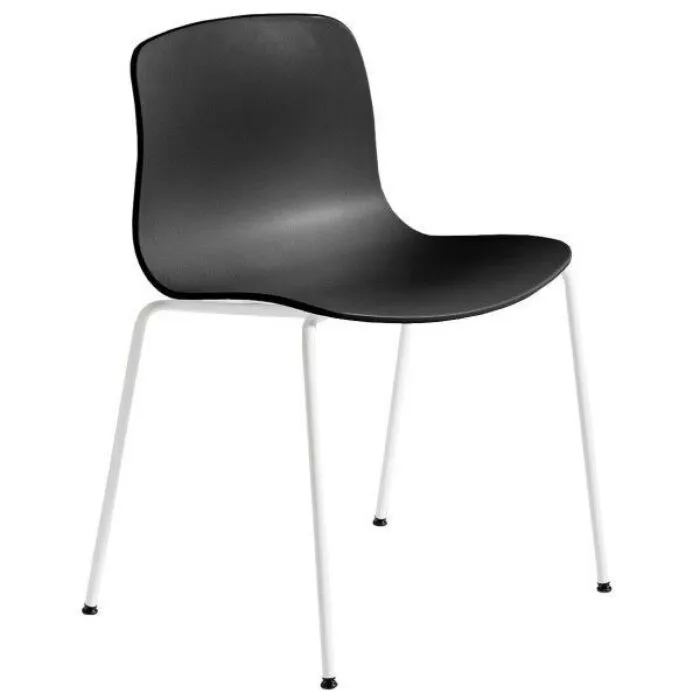 Voordeelprijs HAY About a Chair AAC16 wit onderstel stoel-Zwart