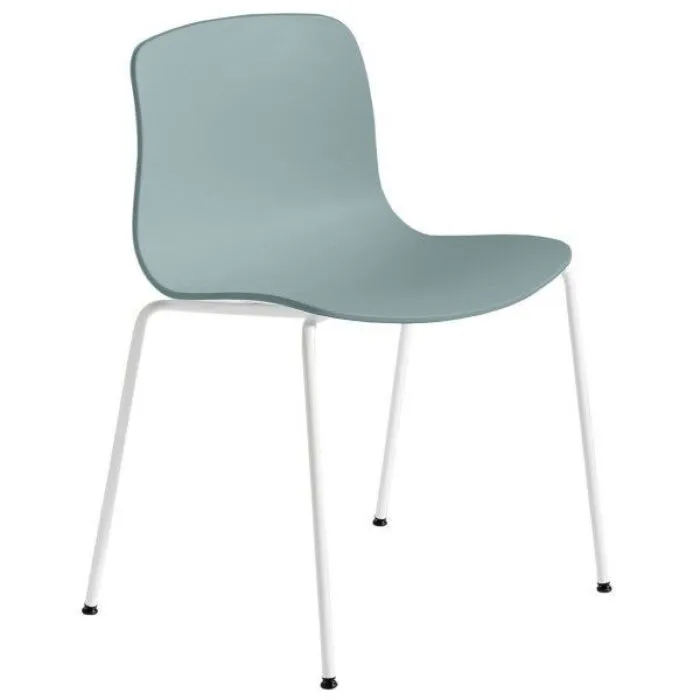 HAY About a Chair AAC16 wit onderstel stoel-Dusty Blue Flitsaanbieding
