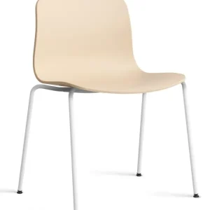 Op = Op HAY About a Chair AAC16 wit onderstel stoel- Pale Peach