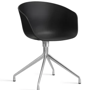 HAY About a Chair AAC20 chroom onderstel stoel- Black Speciale Aanbieding