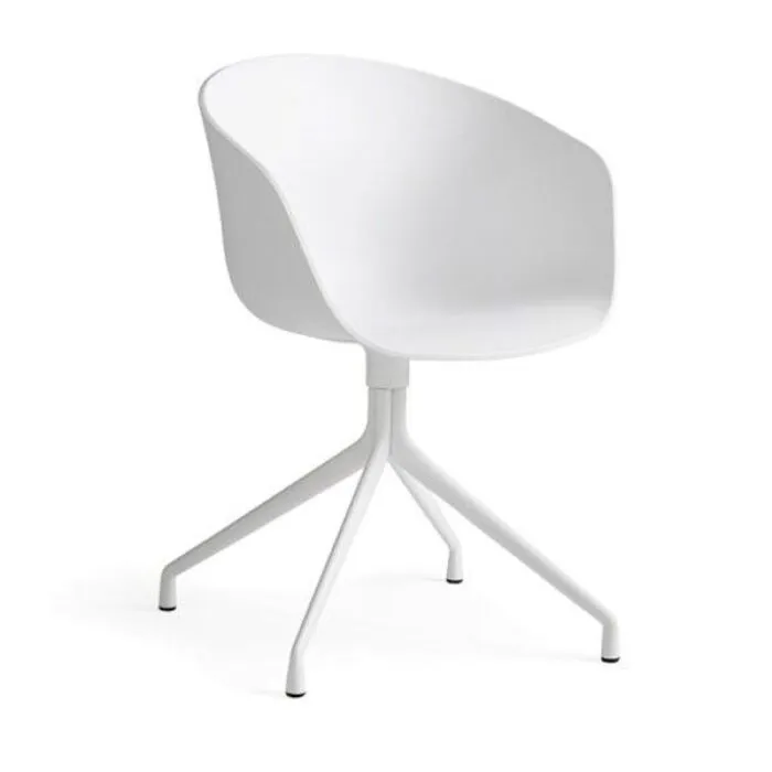 HAY About a Chair AAC20 wit onderstel stoel-Wit Koop Vandaag