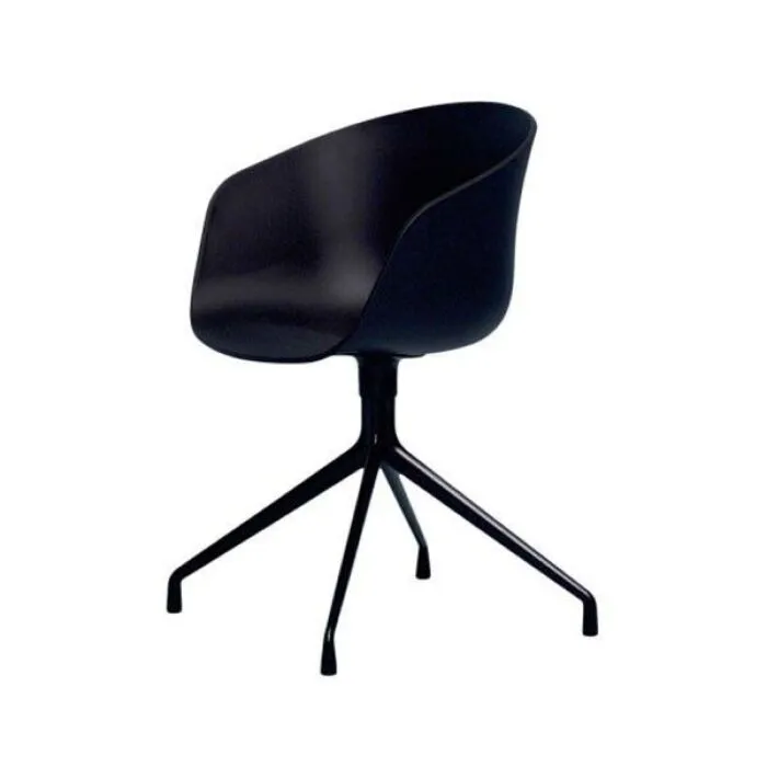 HAY About a Chair AAC20 zwart onderstel stoel-Zwart Betrouwbaar